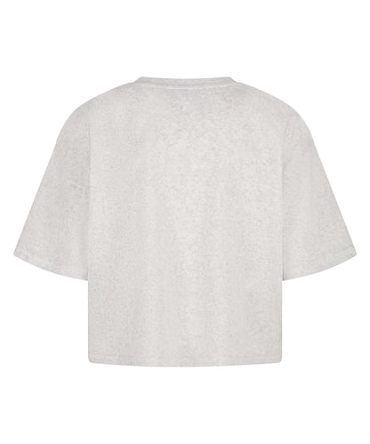 Short-Sleeve Velours Top_206495_Light Grey Melange_06