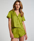 Satin Pyjama Shorts_206499_Lima Bean Green_01