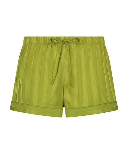 Satin Pyjama Shorts_206499_Lima Bean Green_04