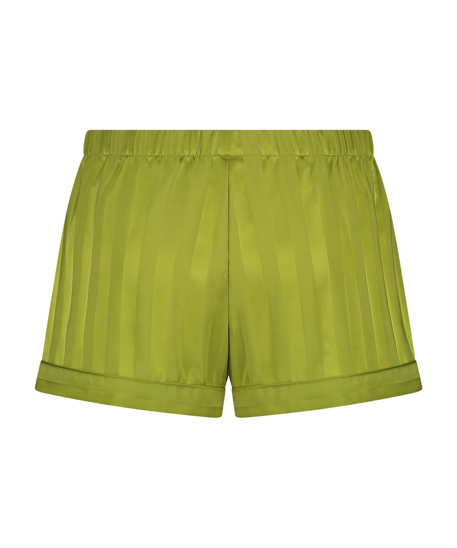 Satin Pyjama Shorts_206499_Lima Bean Green_05