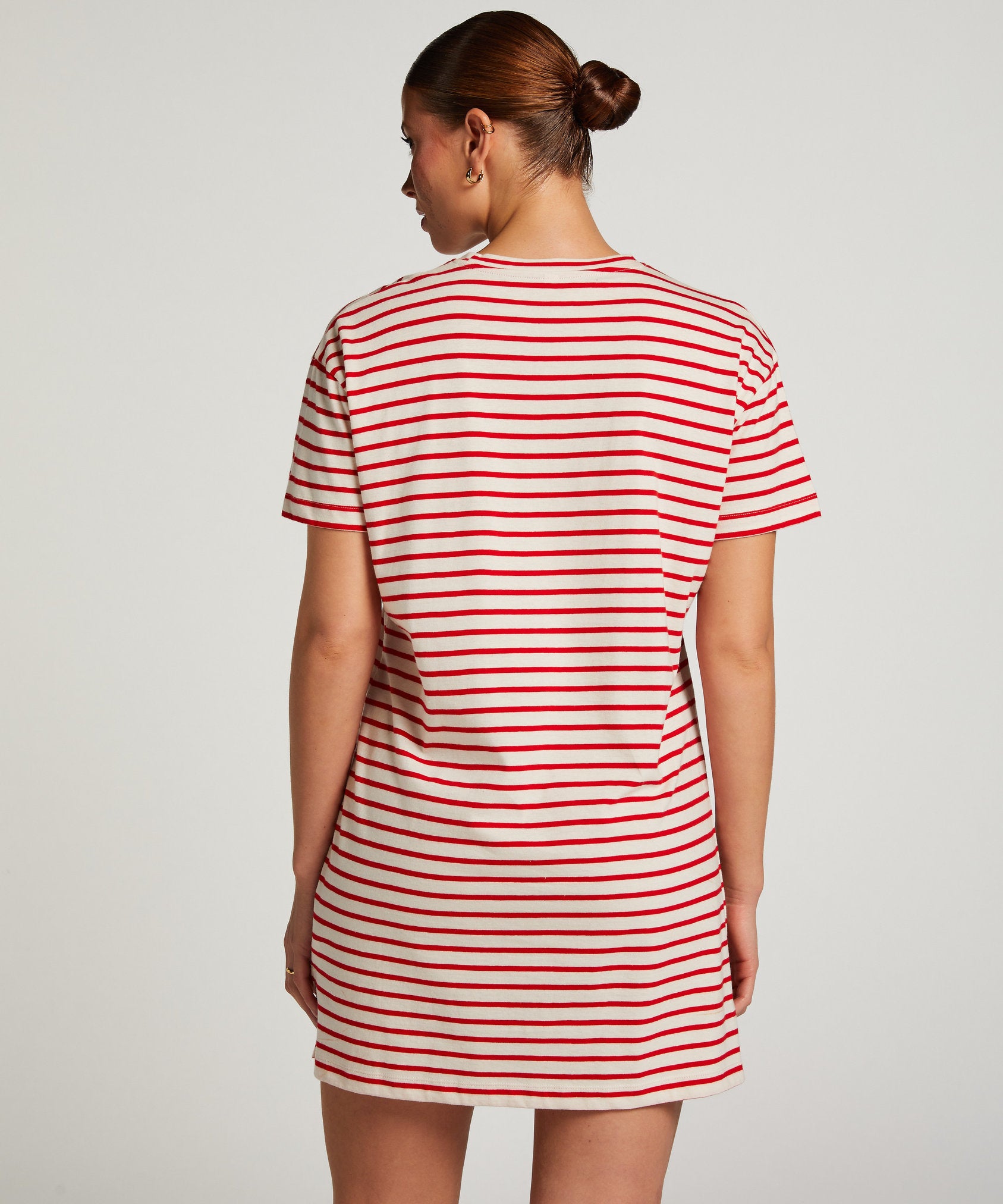 Round Neck Nightshirt_206555_Goji Berry_03