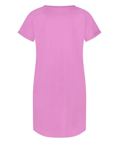 Round Neck Nightshirt_206556_Opera Mauve_05