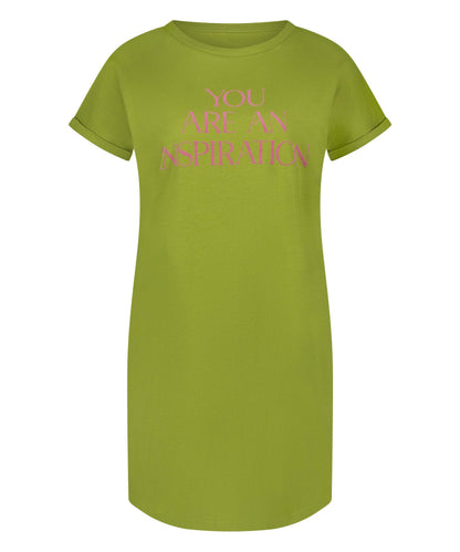 Round Neck Nightshirt_206557_Lima Bean Green_04