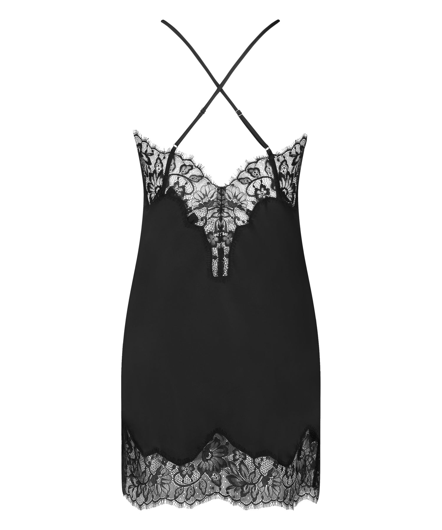 Hunkemoller_Valerie Slipdress_206575_Black_05