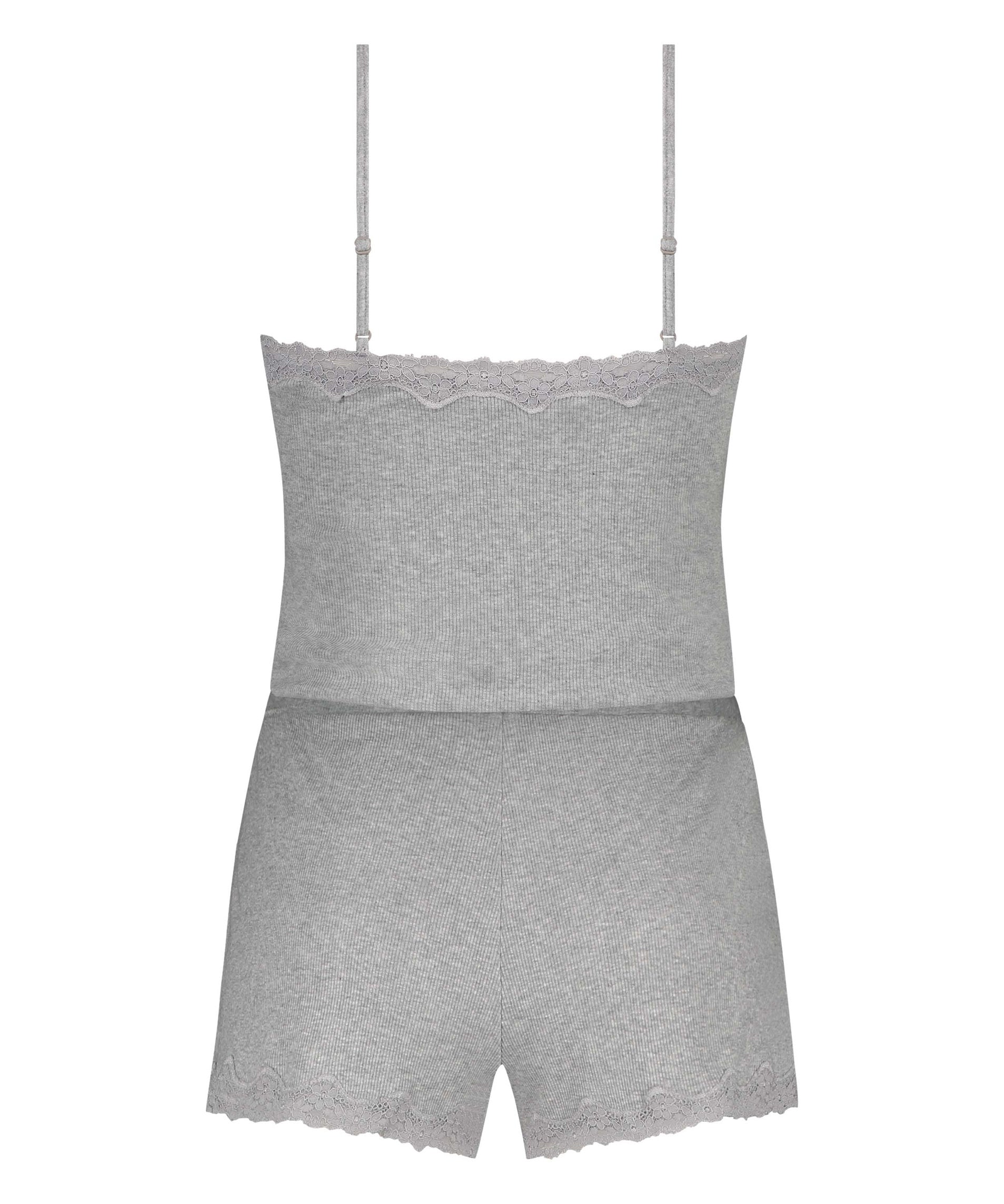 Cami Short Pyjama Set_206606_Light Grey Melee_05