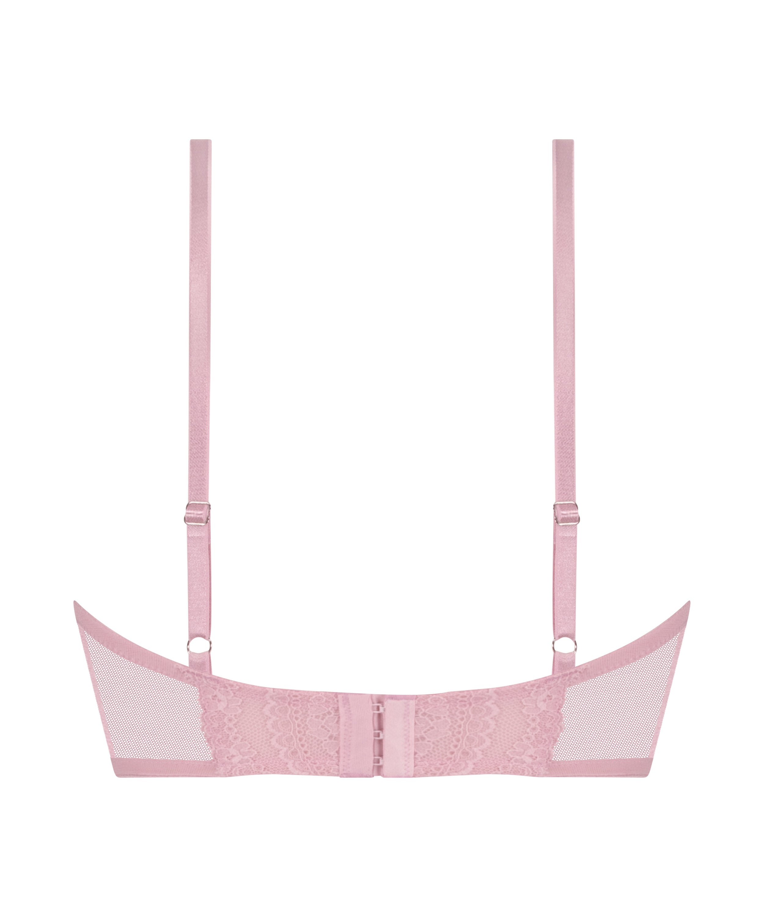 Selina Padded Push-Up Longline Underwired Bra in Different Cup Sizes_206718_Romance Rose_02