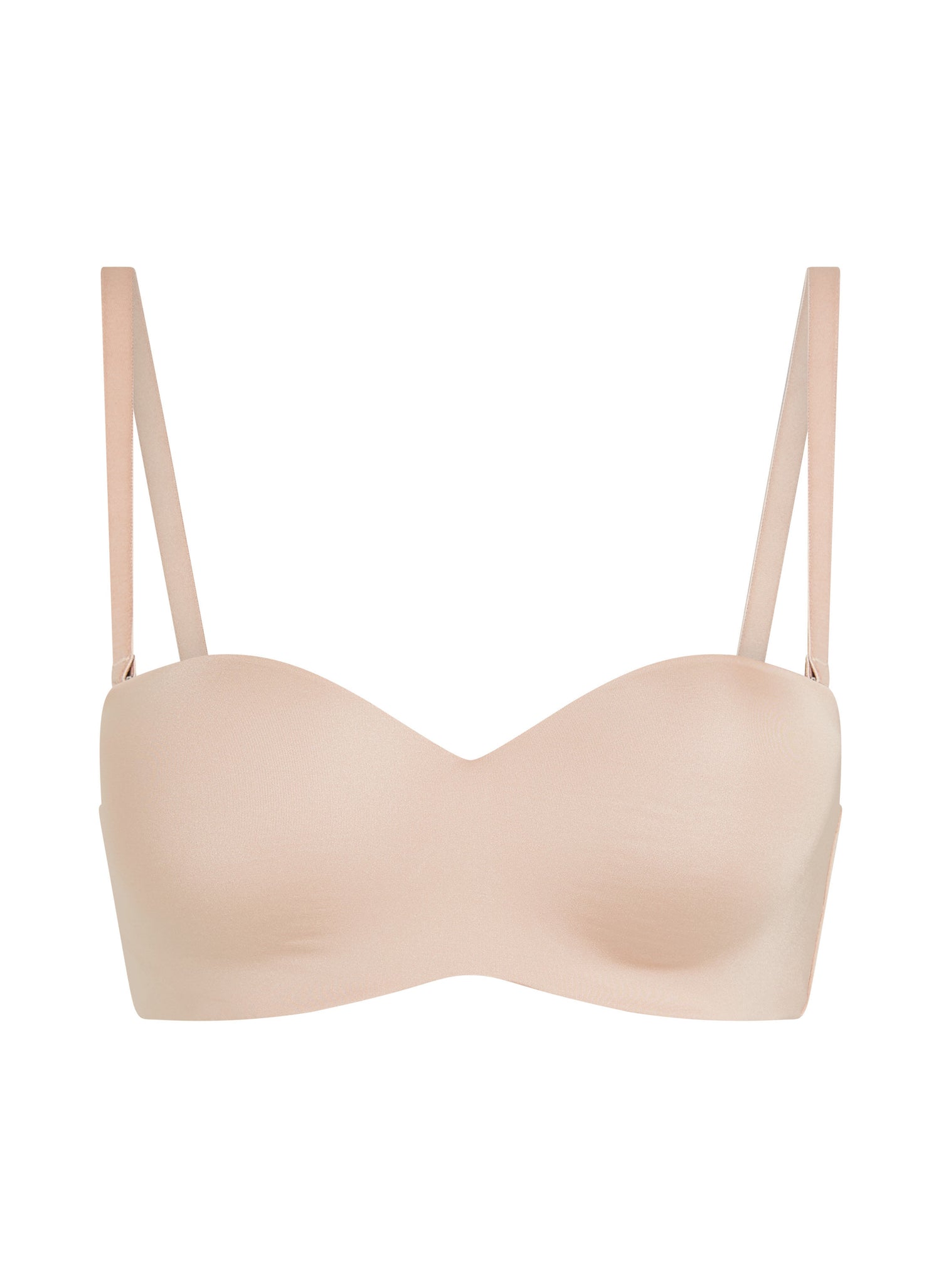Hunkemoller_Smooth Padded Underwired Strapless Push-Up Bra in Different Cup Sizes_206739_Rugby Tan_09