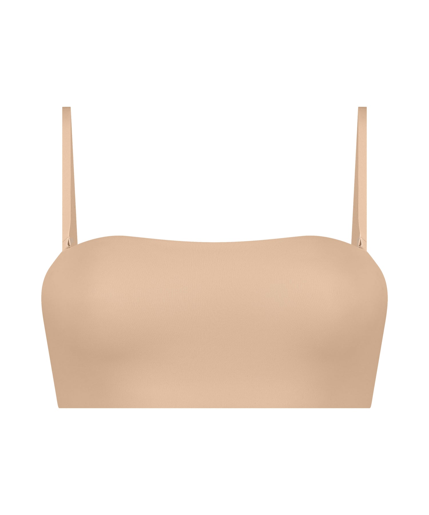 Hunkemoller_Smooth Bandeau Bralette_206768_Rugby Tan_07
