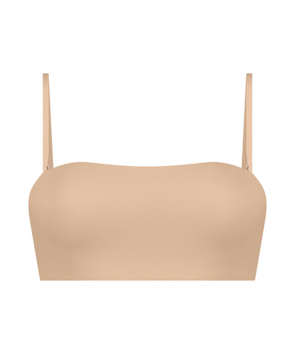 Hunkemoller_Smooth Bandeau Bralette_206768_Rugby Tan_07