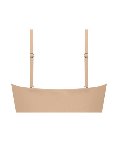 Hunkemoller_Smooth Bandeau Bralette_206768_Rugby Tan_08