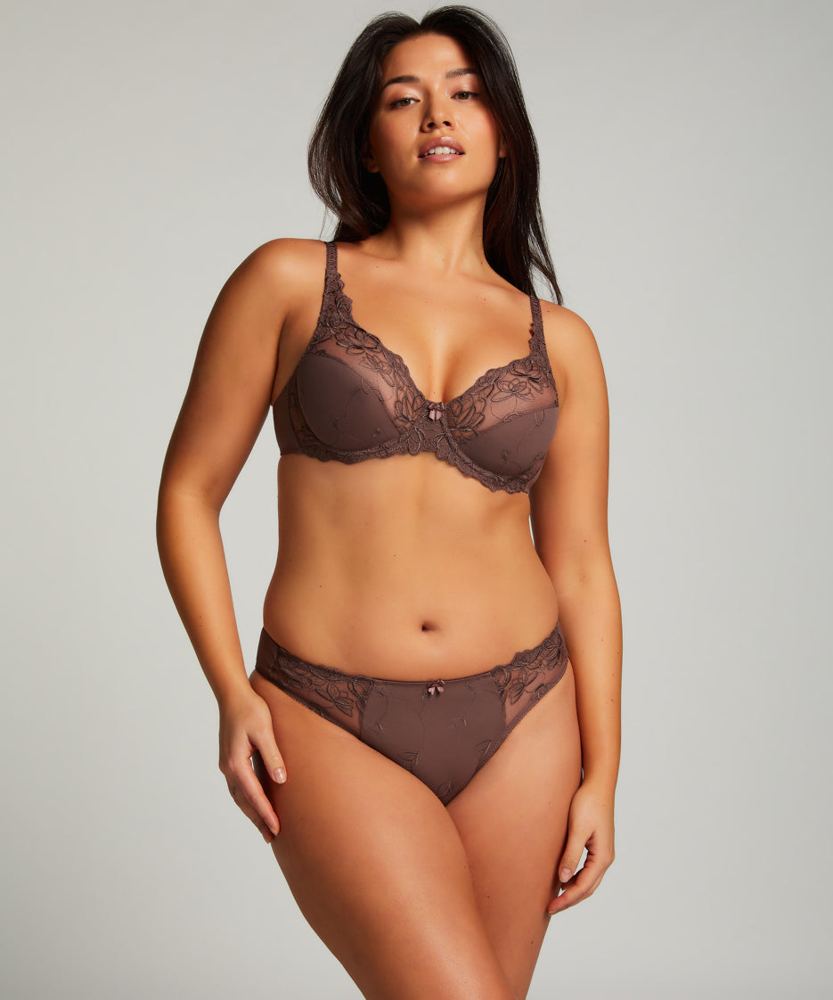 Hunkemoller_Peppercorn_Diva Non-Padded Underwired Bra in Different Cup Sizes_206882_Peppercorn_01
