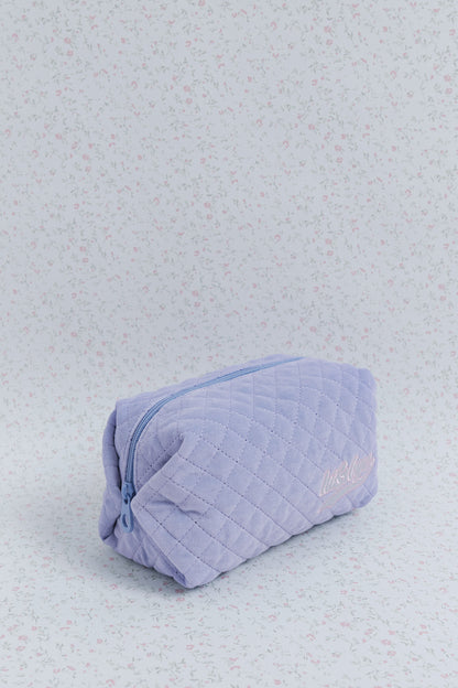 Women Secret_Blue_Light Blue Velvet Velvet Vanity Case with Embroidered Logo_2142571_16_05