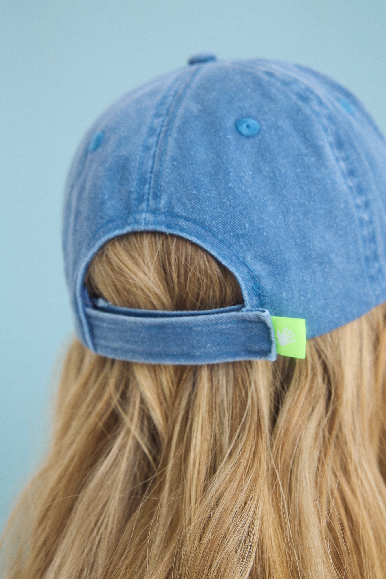 Women Secret_Blue Adjustable Cotton Cap_2149032_17_04