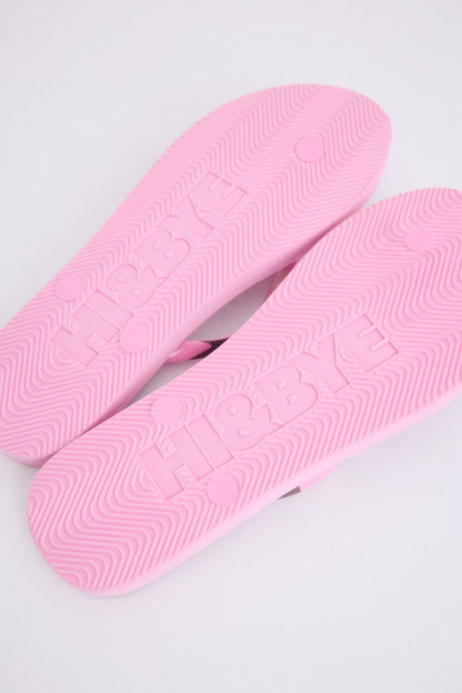 Women Secret_Pink Logo Print Flip Flops_2149041_73_04