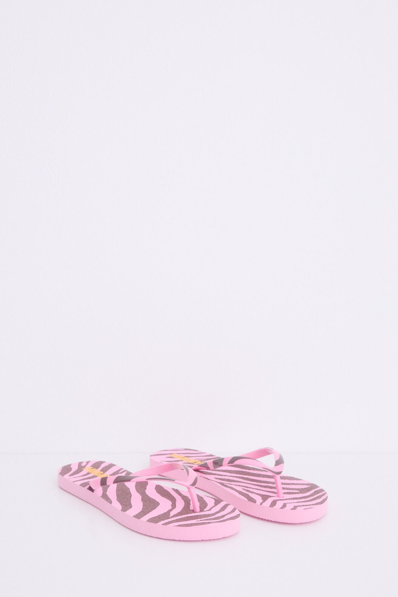 Women Secret_Pink Logo Print Flip Flops_2149041_73_05