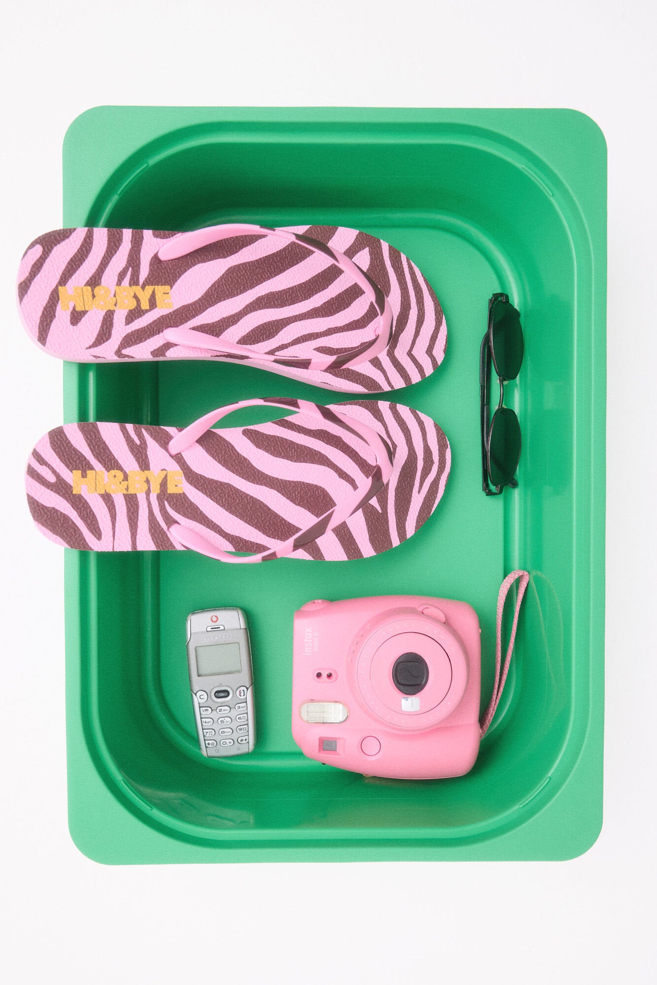 Women Secret_Pink Logo Print Flip Flops_2149041_73_06