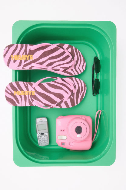 Women Secret_Pink Logo Print Flip Flops_2149041_73_06