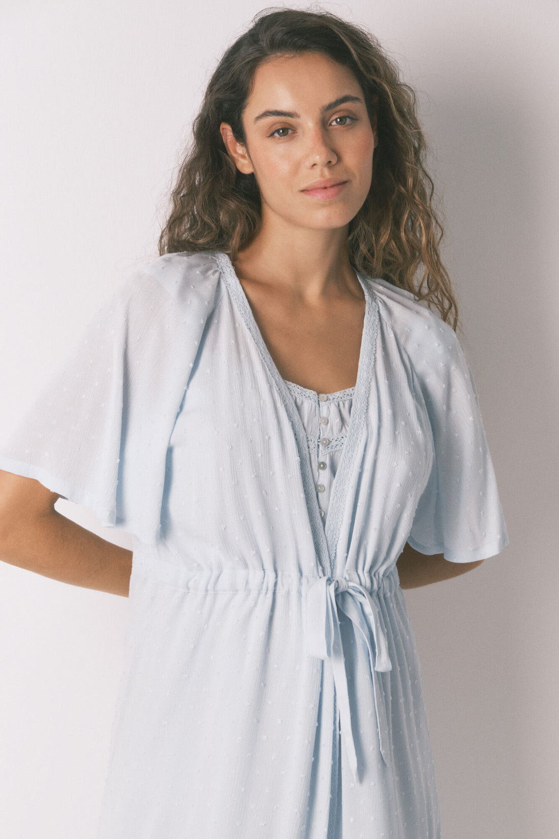 Women Secret_Green_Robe "Maternity" Short Sleeve and Green Viscose_2172320_29_01