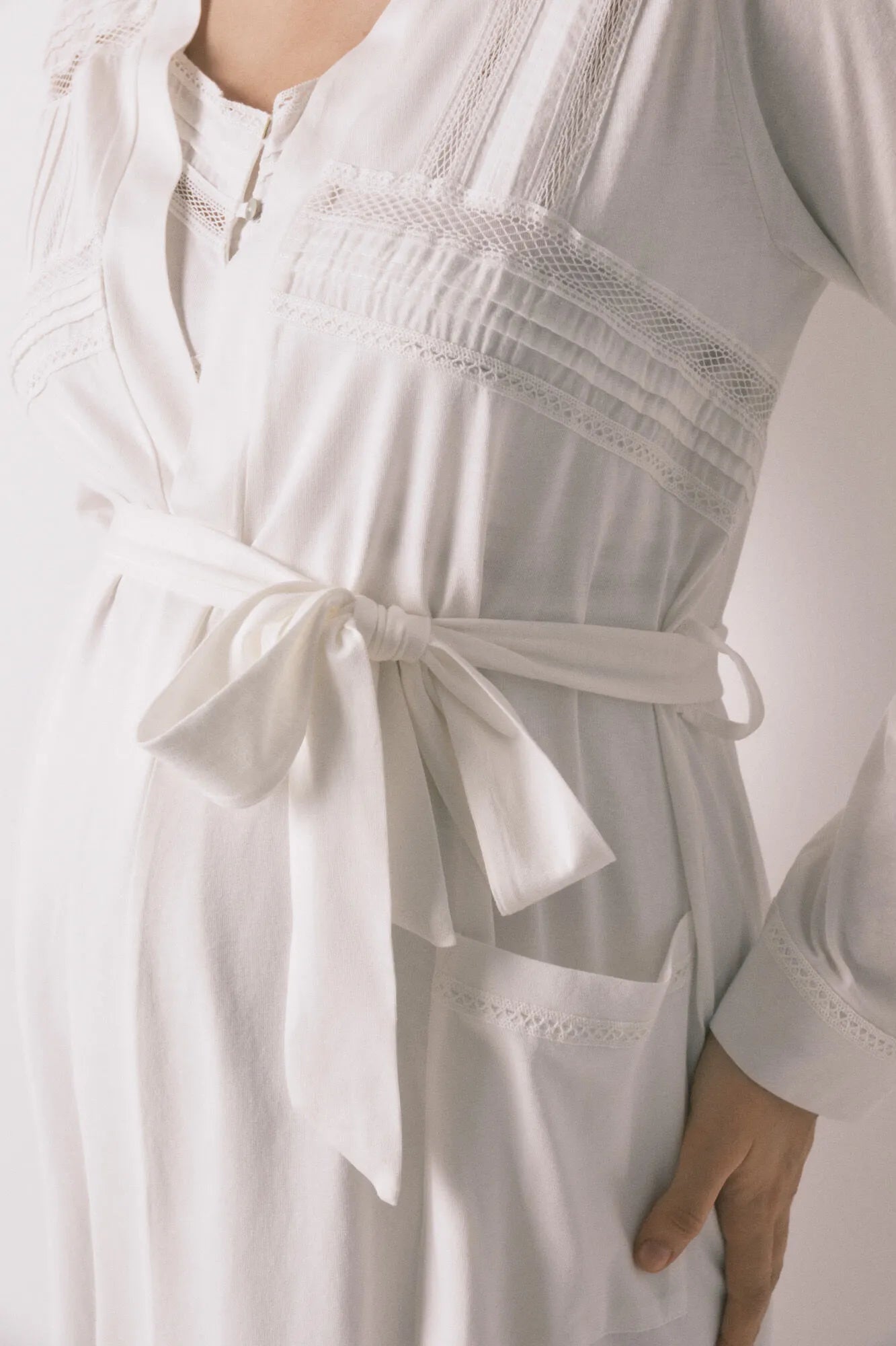 Women Secret_Ivory_White Cotton Midi Robe Maternity_2173136_96_02