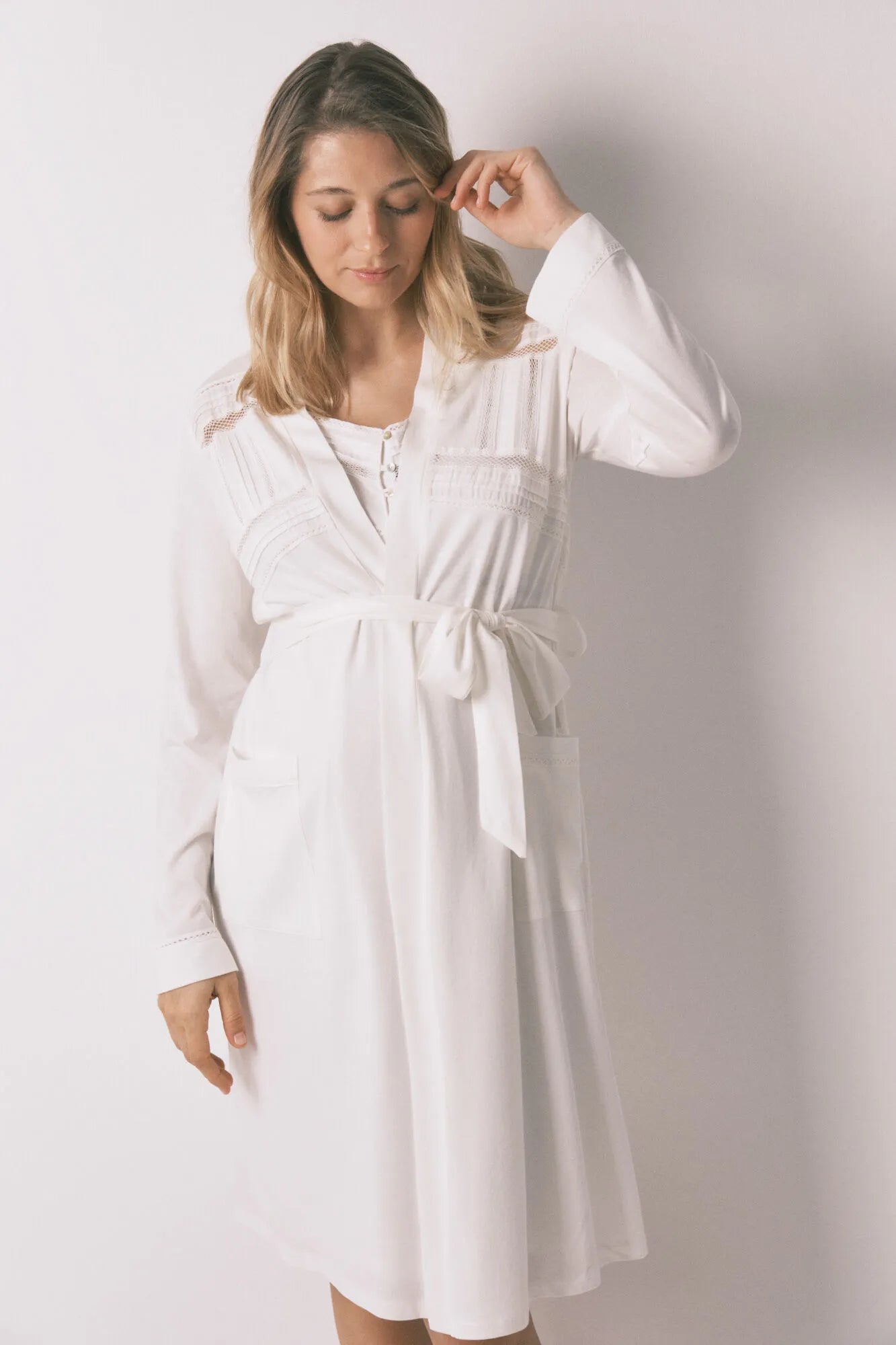Women Secret_White_White Cotton Midi Robe Maternity_2173136_96_03
