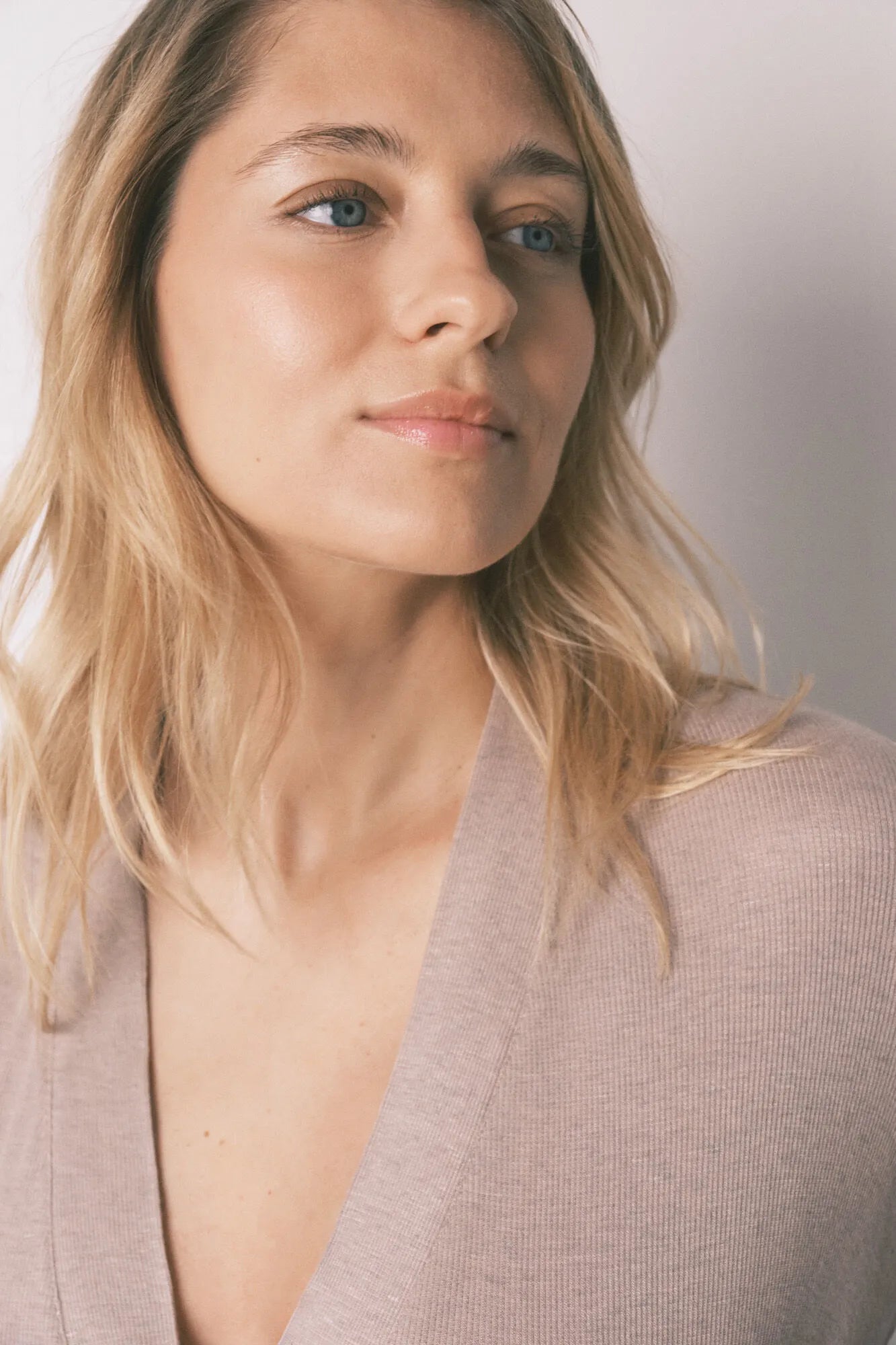 Women Secret_Tan_Grey Maternity Belted Robe_2173138_35_04