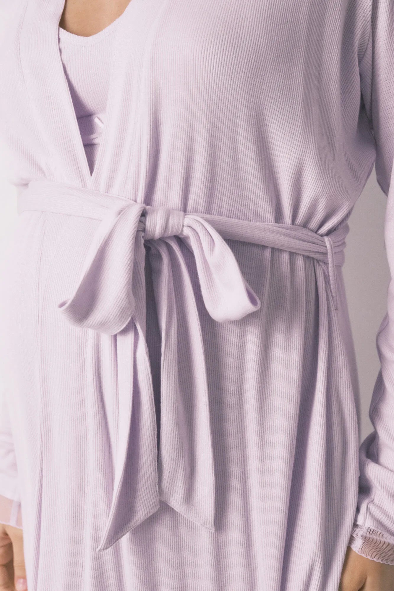 Women Secret_Purple/Lilac_Lilac Ribbed Midi Maternity Robe_2173140_75_04