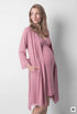 Women Secret Pink Women Pink Midi Robe with Belt SKU: 2174164_72 Image 01