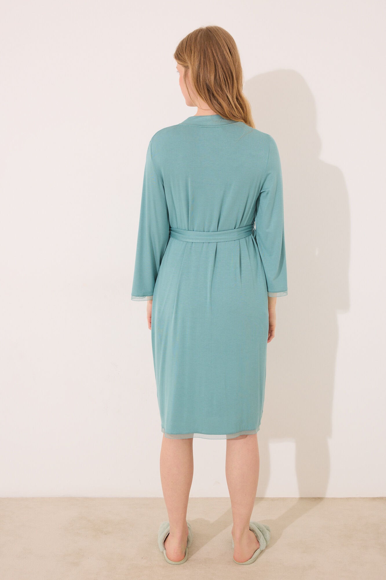 Women Secret_Green "Maternity" Robe_2179126_21_06