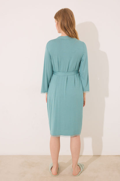 Women Secret_Green "Maternity" Robe_2179126_21_06