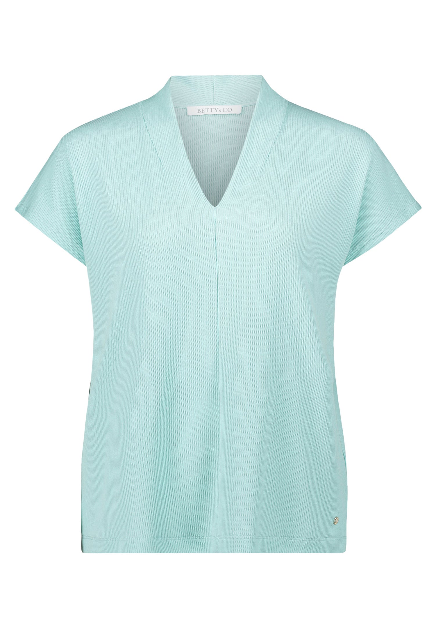Betty Barclay_Casual V-Neck Shirt_2187-3111_8277_04