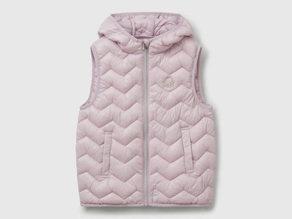 Benetton_Lilac_Padded Vest with Hood_21INCJ00Q_054_01