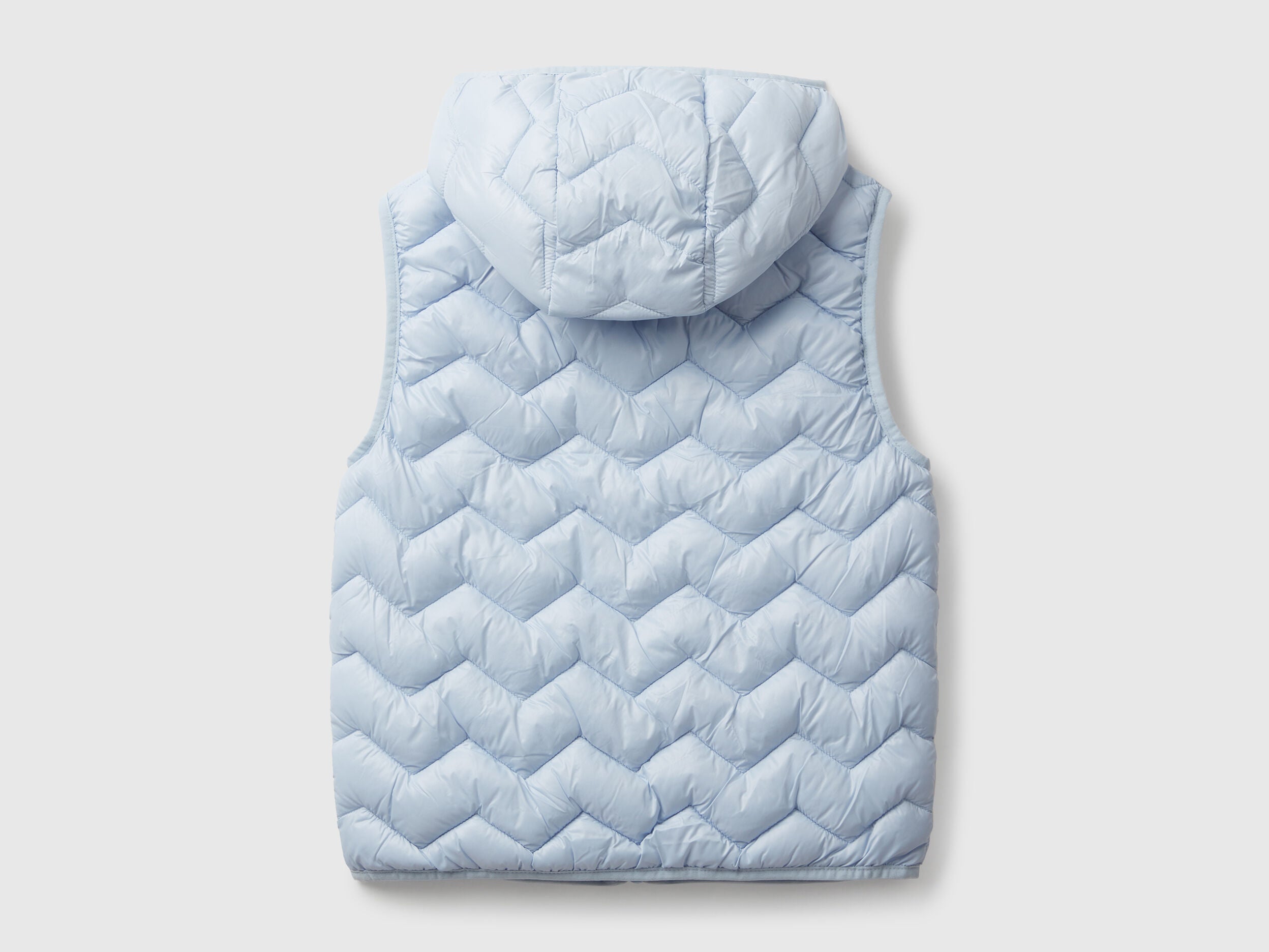 Benetton_Light Blue_Padded Vest with Hood_21INCJ00Q_11Y_02