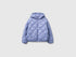 Benetton Violet Girls Padded Jacket with Hood SKU: 21INCN07F_19J Image 01