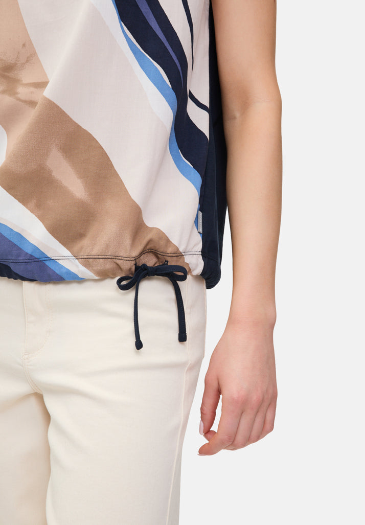 Betty Barclay_Nature/Blue_Casual Shirt with Print_2203-3354_1888_07