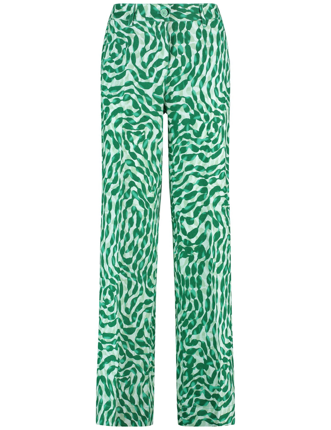 Patterned Linen Trousers With Pressed Pleats_222036-66224_5058_02