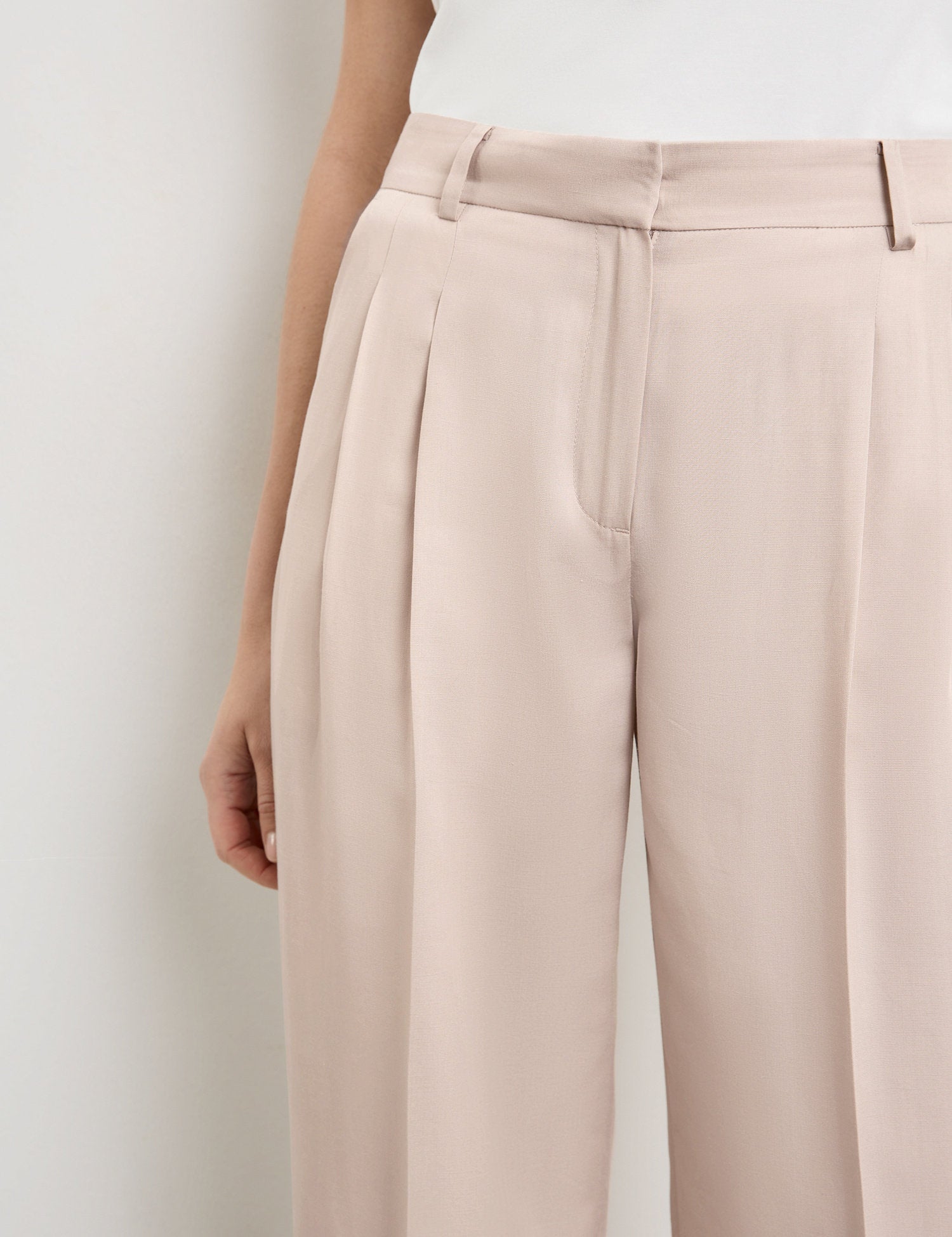 Elegant Fabric Trousers Mira Wide Leg_222108-66257_90197_04