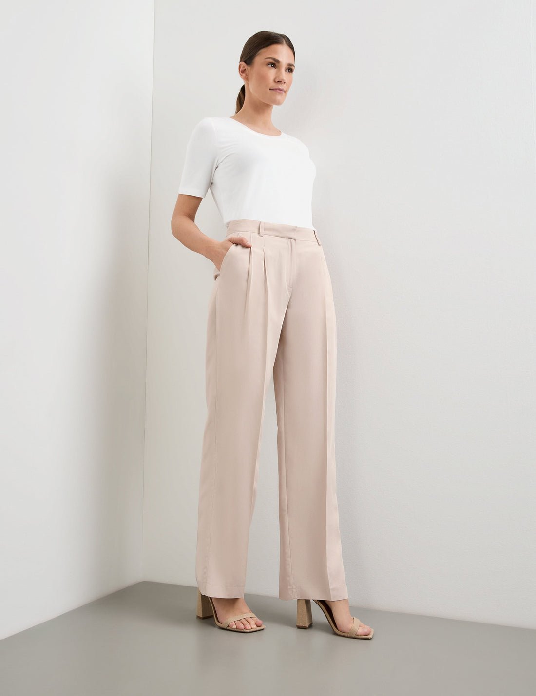 Elegant Fabric Trousers Mira Wide Leg_222108-66257_90197_05