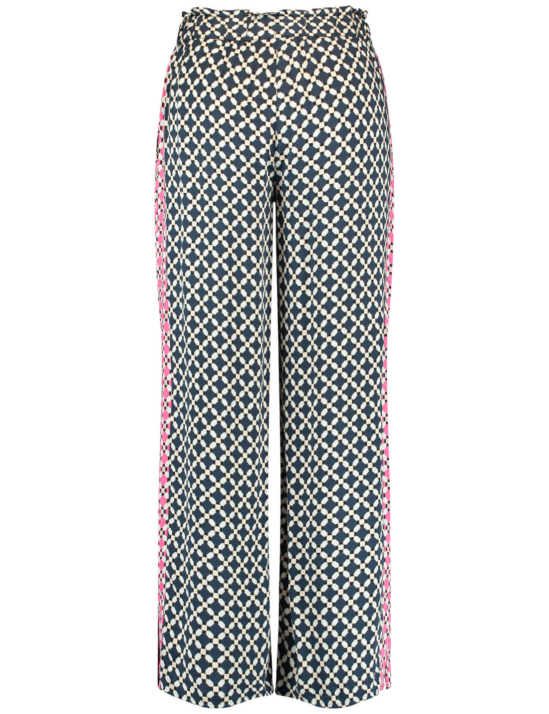 Slip On Trousers With All Over Print_222209-66430_3099_02
