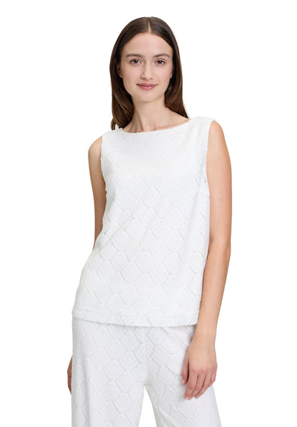 Betty Barclay_Structured Shirt with Boat Neck_2235-3234_1014_01