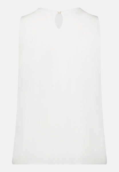 Betty Barclay Offwhite Women Blouse Shirt with Woven Trim SKU: 2266-3318_1014 Image 05