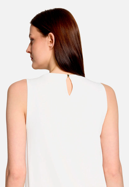 Betty Barclay Offwhite Women Blouse Shirt with Woven Trim SKU: 2266-3318_1014 Image 07