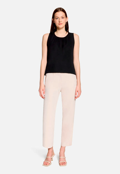 Betty Barclay Black Women Blouse Shirt with Woven Trim SKU: 2266-3318_9045 Image 02