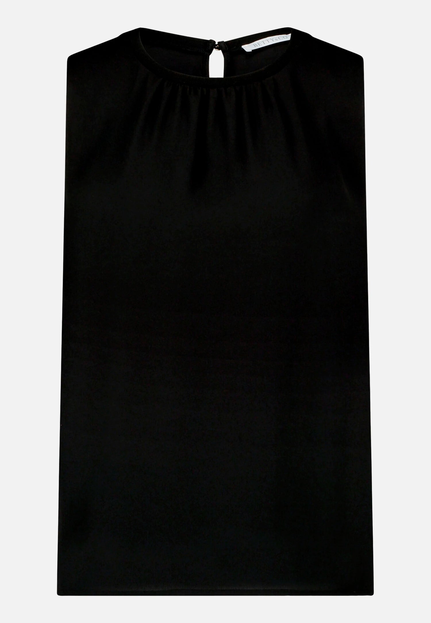 Betty Barclay Black Women Blouse Shirt with Woven Trim SKU: 2266-3318_9045 Image 04