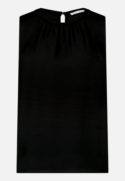 Betty Barclay Black Women Blouse Shirt with Woven Trim SKU: 2266-3318_9045 Image 04