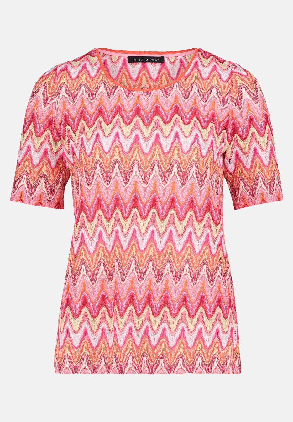 Betty Barclay_Lace Shirt with Ribbed Cuffs_2408-1150_4826_04