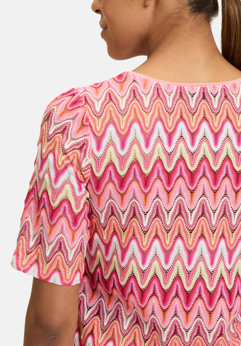 Betty Barclay_Lace Shirt with Ribbed Cuffs_2408-1150_4826_07