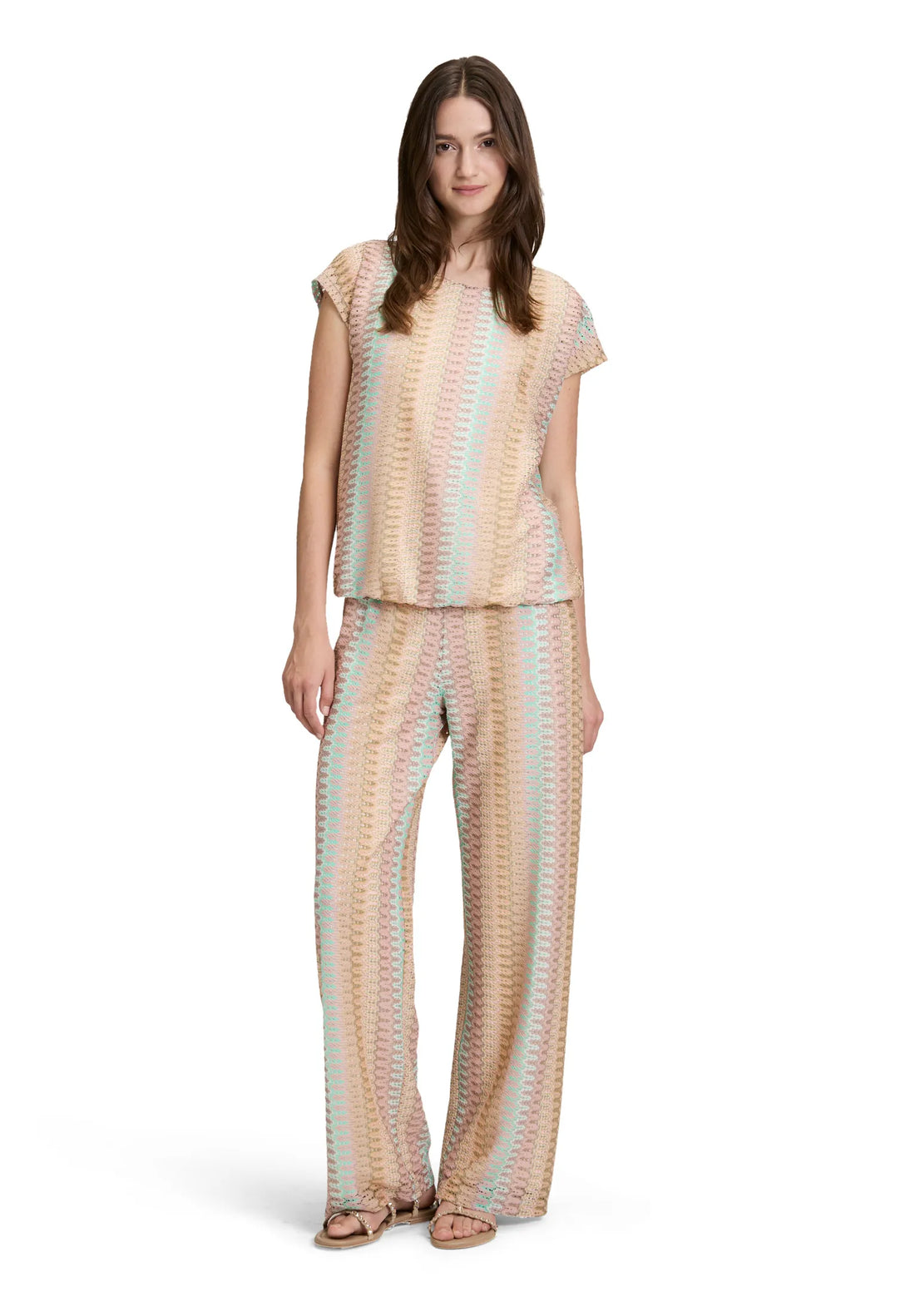 Betty Barclay Nature/Green Women Shirt Short 1/2 Sleeve SKU: 2418-3174_1858 Image 02