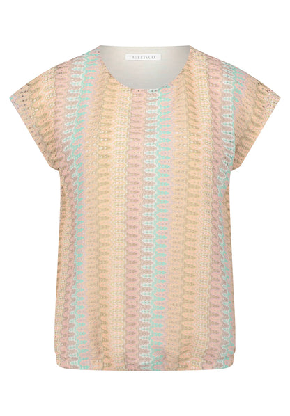 Betty Barclay Nature/Green Women Shirt Short 1/2 Sleeve SKU: 2418-3174_1858 Image 04