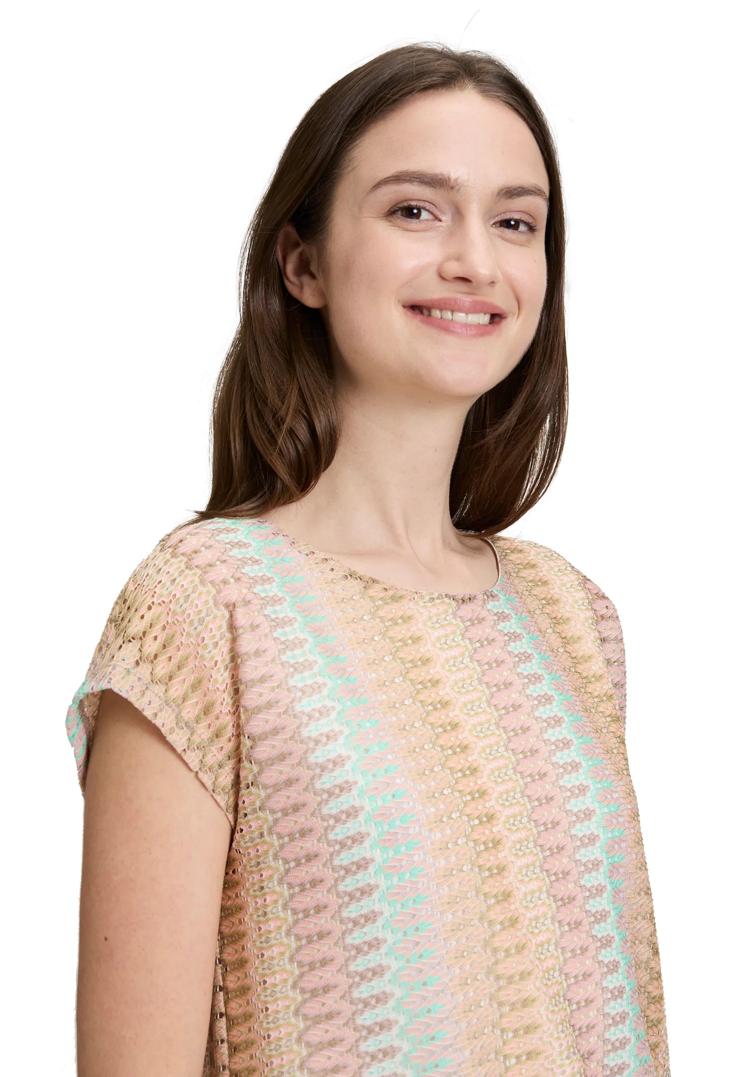 Betty Barclay Nature/Green Women Shirt Short 1/2 Sleeve SKU: 2418-3174_1858 Image 06
