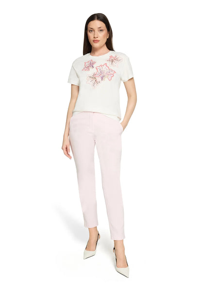 Betty Barclay Patch Cream/Pink Women Shirt Short 1/2 Sleeve SKU: 2420-3217_1943 Image 02